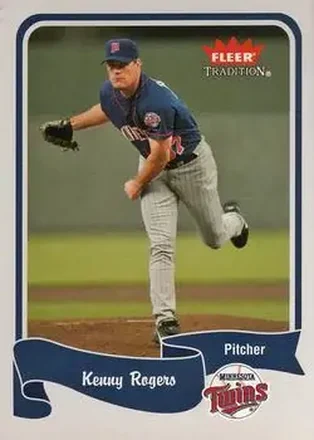 2004 Fleer Tradition #378 - Kenny Rogers - Minnesota Twins