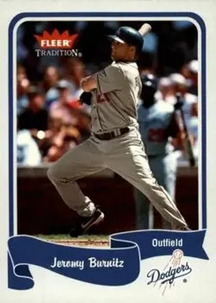 2004 Fleer Tradition #380 - Jeromy Burnitz - Los Angeles Dodgers