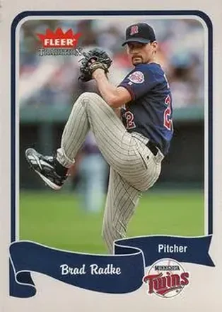 2004 Fleer Tradition #384 - Brad Radke - Minnesota Twins