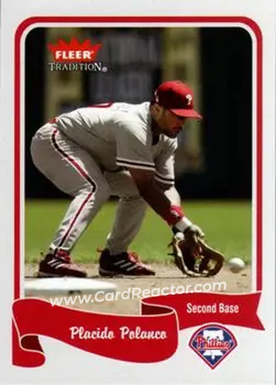 2004 Fleer Tradition #396 - Placido Polanco - Philadelphia Phillies - Front 2004 Fleer Tradition #396 - Placido Polanco - Philadelphia Phillies - Front