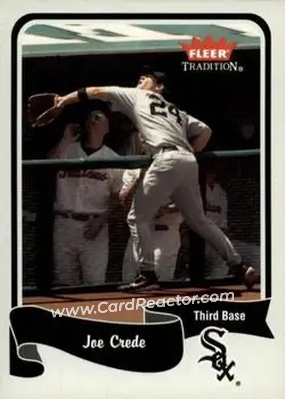 2004 Fleer Tradition #405 - Joe Crede - Chicago White Sox - Front