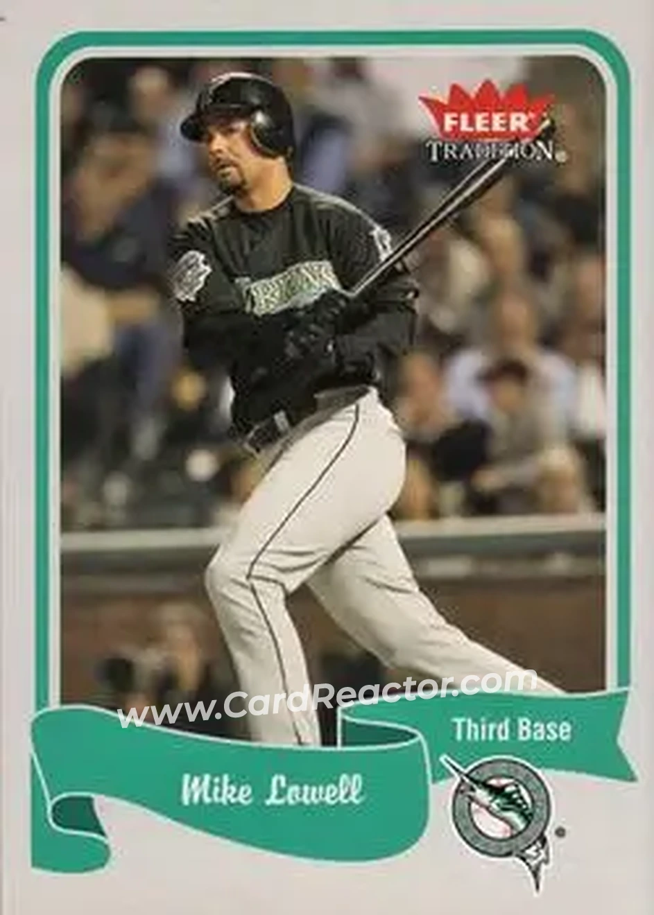2004 Fleer Tradition #431 - Mike Lowell - Florida Marlins - Front