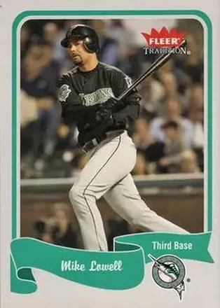 2004 Fleer Tradition #431 - Mike Lowell - Florida Marlins