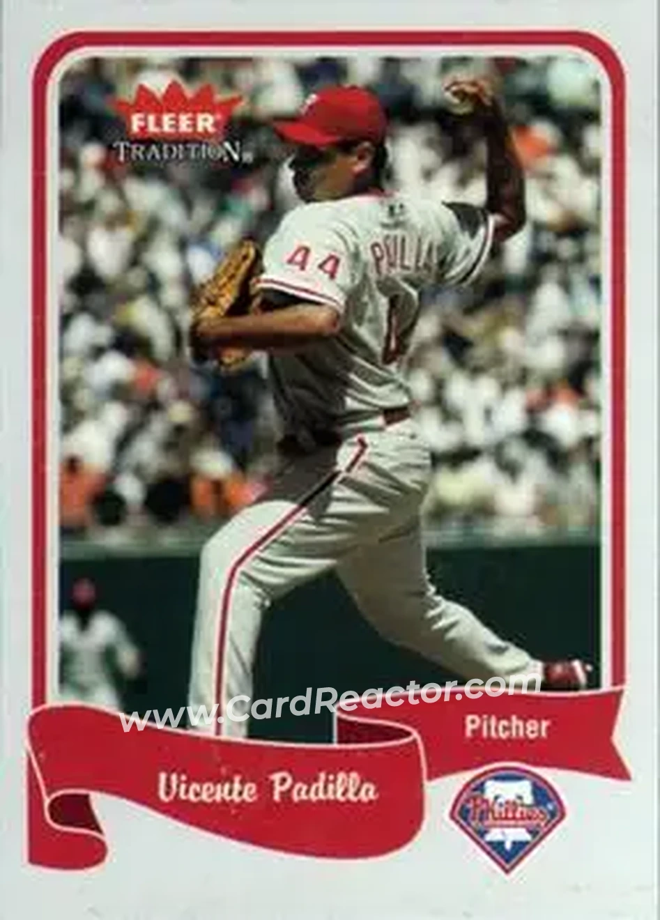 2004 Fleer Tradition #439 - Vicente Padilla - Philadelphia Phillies - Front