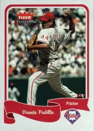 2004 Fleer Tradition #439 - Vicente Padilla - Philadelphia Phillies