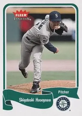2004 Fleer Tradition #442 - Shigetoshi Hasegawa - Seattle Mariners