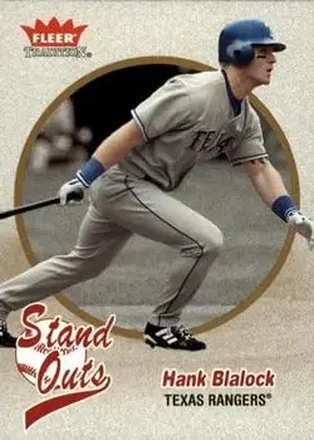 2004 Fleer Tradition #457 - Hank Blalock - Texas Rangers