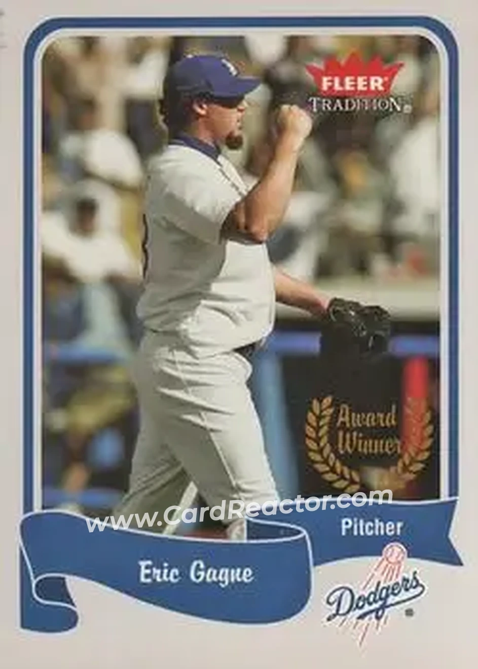 2004 Fleer Tradition #468 - Eric Gagne - Los Angeles Dodgers - Front
