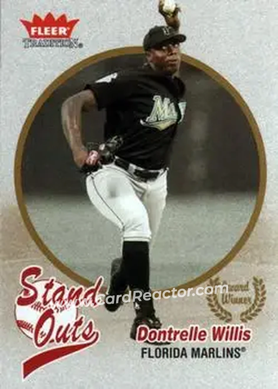 2004 Fleer Tradition #470 - Dontrelle Willis - Florida Marlins - Front