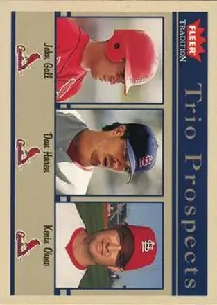 2004 Fleer Tradition #497 John Gall - Dan Haren - Kevin Ohme