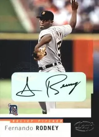2004 Leaf #32 Autographs Fernando Rodney