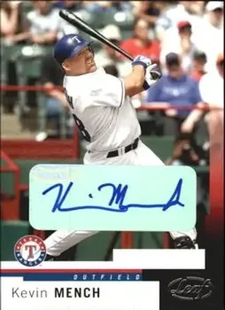 2004 Leaf #87 Autographs Kevin Mench