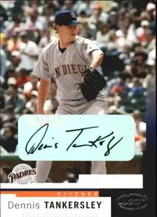 2004 Leaf - Autographs #193 - Dennis Tankersley - San Diego Padres