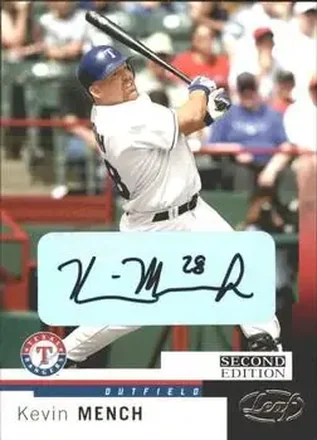 2004 Leaf #87 Autographs Second Edition Kevin Mench