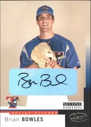 2004 Leaf #95 Autographs Second Edition Brian Bowles
