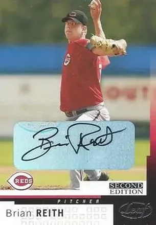 2004 Leaf #125 Autographs Second Edition Brian Reith
