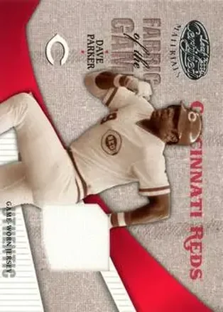 2004 Leaf Certified Materials - Fabric of the Game #FG-23 - Dave Parker - Cincinnati Reds