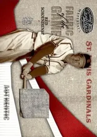 2004 Leaf Certified Materials - Fabric of the Game #FG-94 - Al Schoendienst - St. Louis Cardinals