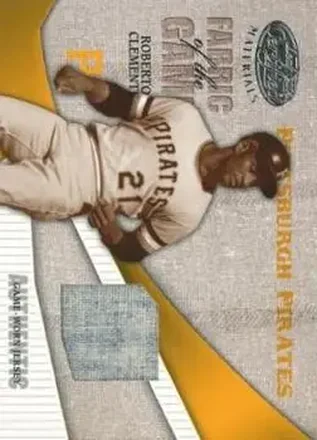 2004 Leaf Certified Materials - Fabric of the Game #FG-99 - Bob Clemente - Pittsburgh Pirates