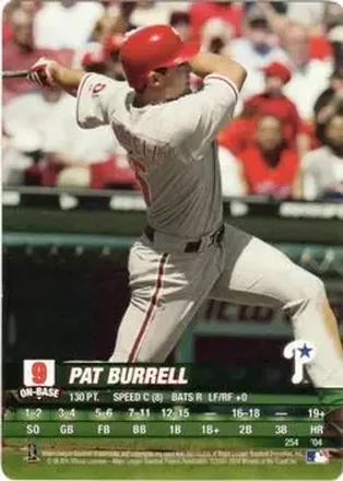 2004 MLB Showdown #254 - Pat Burrell - Philadelphia Phillies
