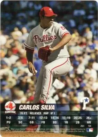 2004 MLB Showdown #261 - Carlos Silva - Philadelphia Phillies