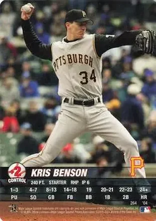 2004 MLB Showdown #264 - Kris Benson - Pittsburgh Pirates