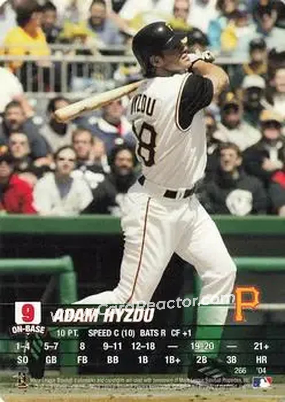 2004 MLB Showdown #266 - Adam Hyzdu - Pittsburgh Pirates - Front 2004 MLB Showdown #266 - Adam Hyzdu - Pittsburgh Pirates - Front