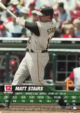 2004 MLB Showdown #271 - Matt Stairs - Pittsburgh Pirates