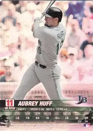 2004 MLB Showdown #323 - Aubrey Huff - Tampa Bay Devil Rays