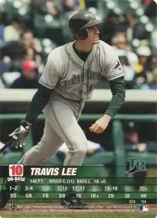 2004 MLB Showdown #324 - Travis Lee - Tampa Bay Devil Rays