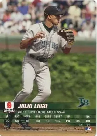 2004 MLB Showdown #325 - Julio Lugo - Tampa Bay Devil Rays