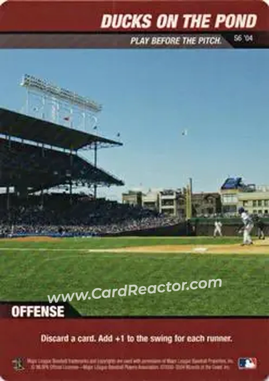 2004 MLB Showdown - Strategy #S6 - Ducks on the Pond - Chicago Cubs - Front