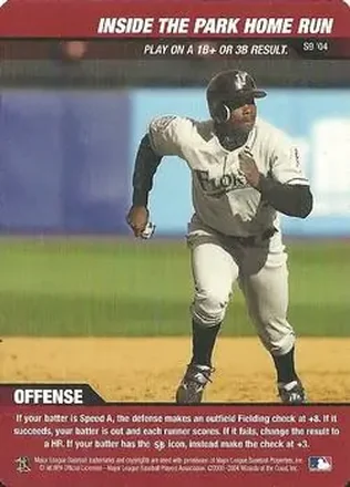 2004 MLB Showdown #S9 Strategy Inside the Park Home Run