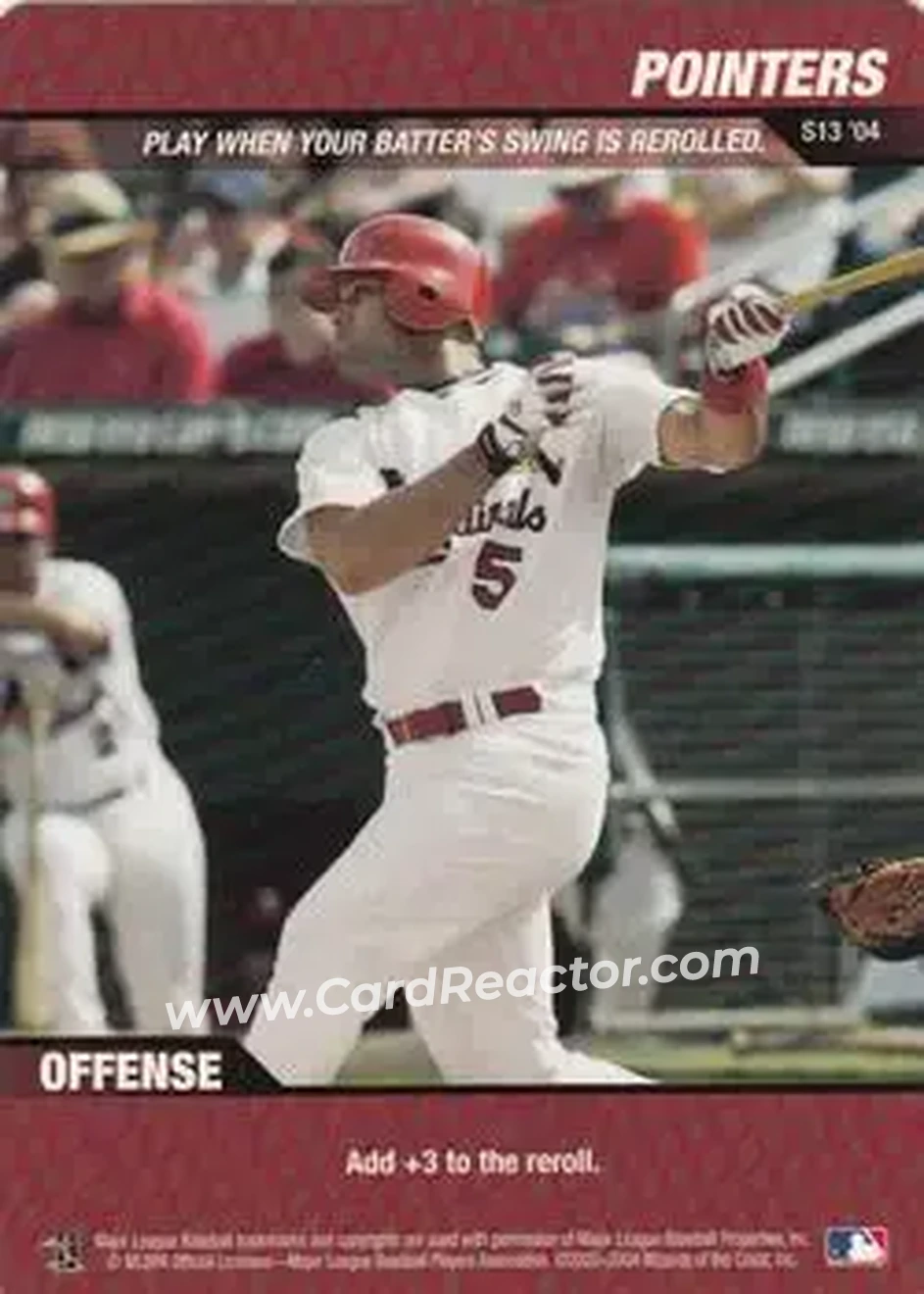 2004 MLB Showdown - Strategy #S13 - Pointers - St. Louis Cardinals - Front 2004 MLB Showdown - Strategy #S13 - Pointers - St. Louis Cardinals - Front