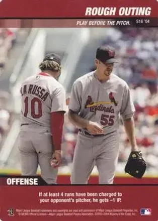 2004 MLB Showdown #S16 Strategy Rough Outing