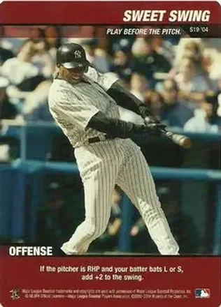 2004 MLB Showdown #S19 Strategy Sweet Swing
