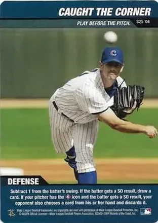 2004 MLB Showdown #S25 Strategy Caught the Corner