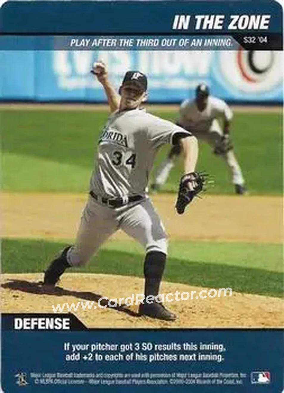 2004 MLB Showdown - Strategy #S32 - In the Zone - Florida Marlins - Front 2004 MLB Showdown - Strategy #S32 - In the Zone - Florida Marlins - Front
