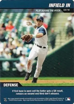 2004 MLB Showdown - Strategy #S33 - Infield In - Texas Rangers