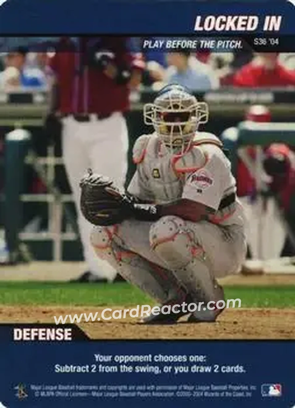 2004 MLB Showdown - Strategy #S36 - Locked In - San Diego Padres - Front 2004 MLB Showdown - Strategy #S36 - Locked In - San Diego Padres - Front