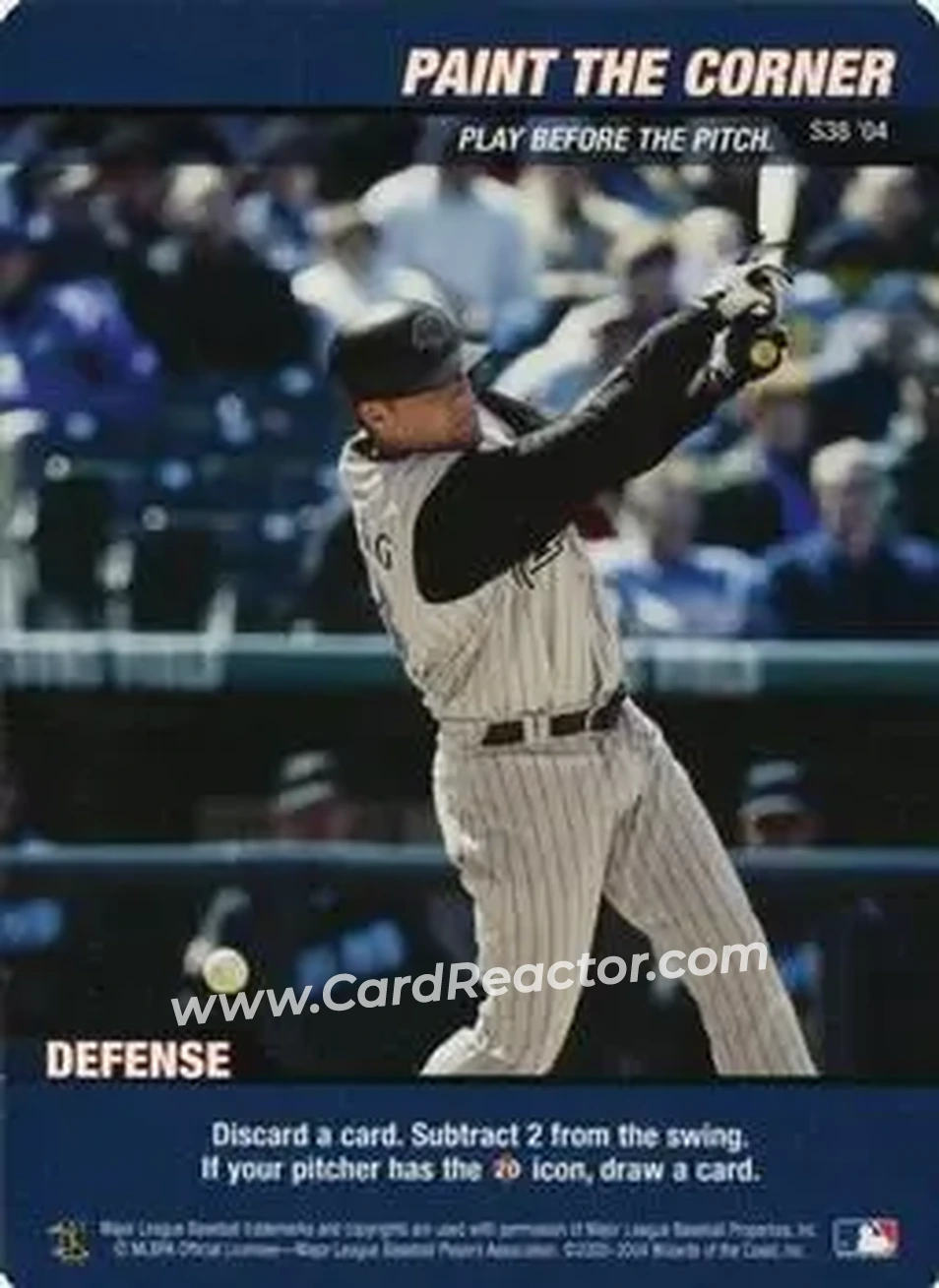 2004 MLB Showdown - Strategy #S38 - Paint the Corner - Arizona Diamondbacks - Front 2004 MLB Showdown - Strategy #S38 - Paint the Corner - Arizona Diamondbacks - Front