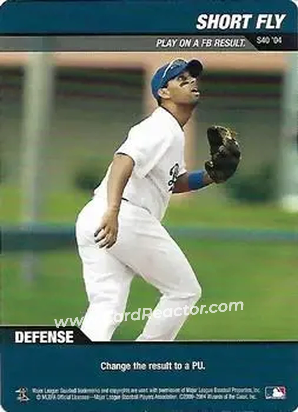 2004 MLB Showdown - Strategy #S40 - Short Fly - Los Angeles Dodgers - Front 2004 MLB Showdown - Strategy #S40 - Short Fly - Los Angeles Dodgers - Front