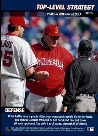 2004 MLB Showdown - Strategy #S43 - Top Level Strategy - Anaheim Angels