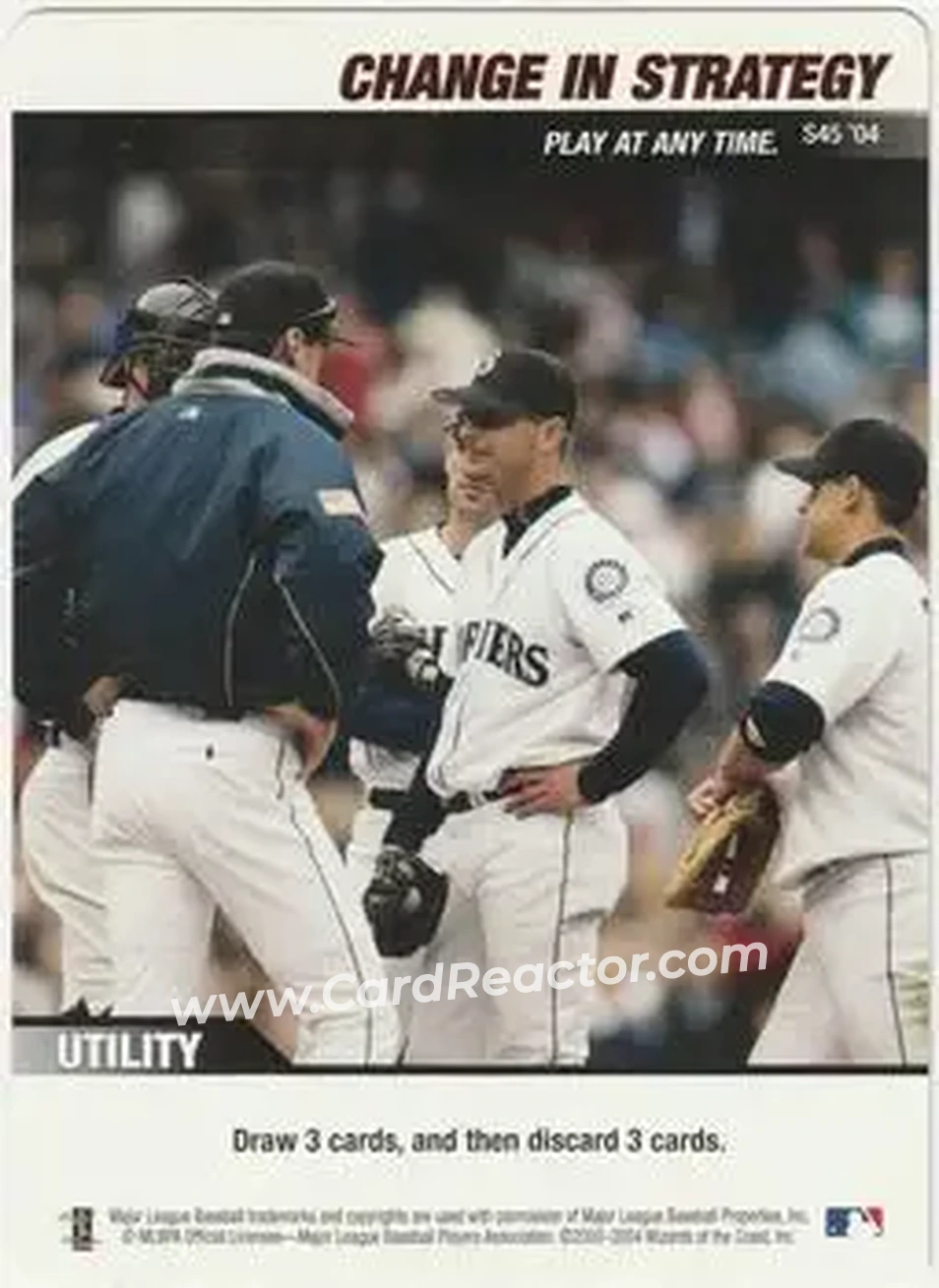 2004 MLB Showdown - Strategy #S45 - Change in Strategy - Seattle Mariners - Front