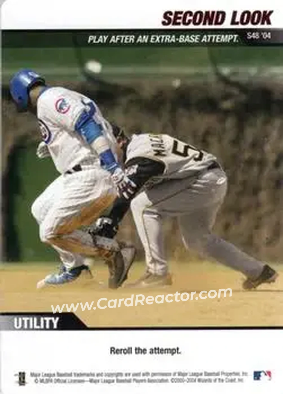 2004 MLB Showdown - Strategy #S48 - Second Look - Front