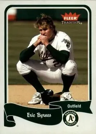 2004 Fleer Tradition #152 - Eric Byrnes - Oakland Athletics