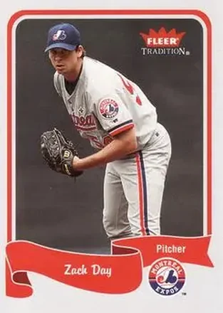 2004 Fleer Tradition #155 - Zach Day - Montreal Expos