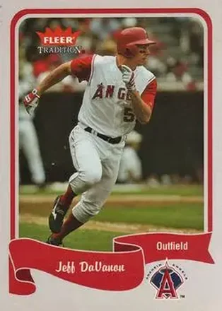 2004 Fleer Tradition #160 - Jeff DaVanon - Anaheim Angels