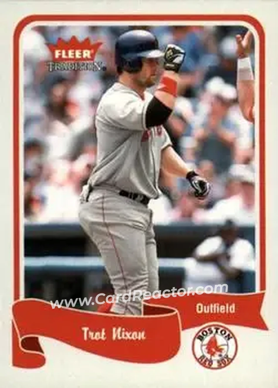2004 Fleer Tradition #164 - Trot Nixon - Boston Red Sox - Front