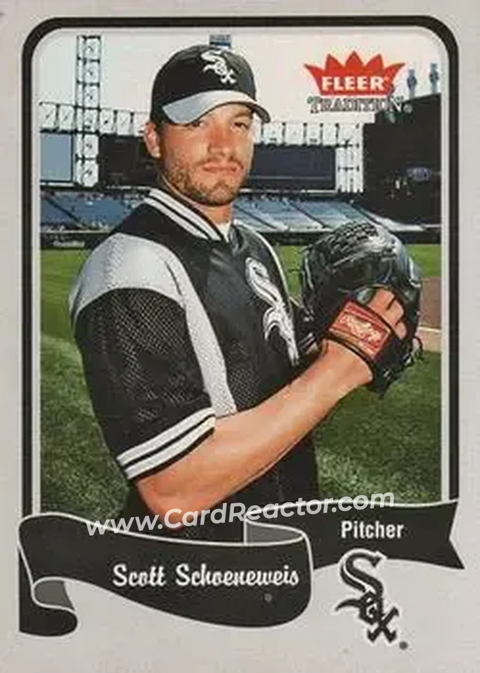 2004 Fleer Tradition #170 - Scott Schoeneweis - Chicago White Sox - Front 2004 Fleer Tradition #170 - Scott Schoeneweis - Chicago White Sox - Front